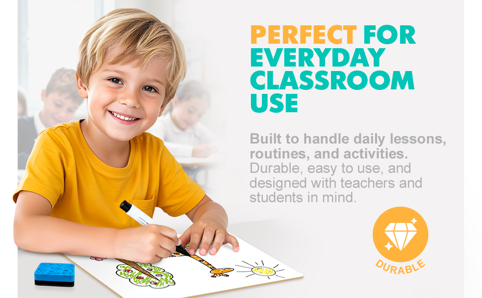 small dry erase boards for classroom use