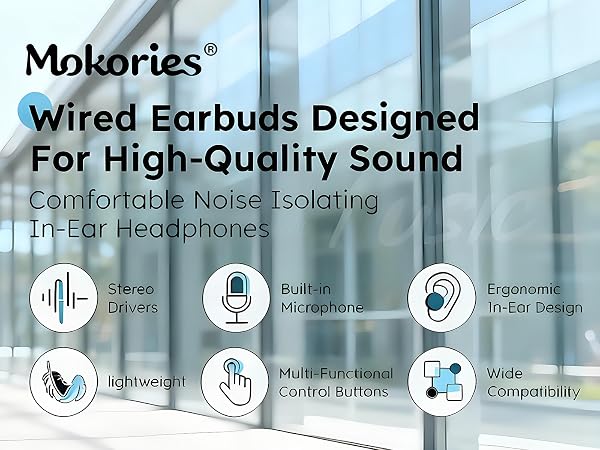 3.5mm Wired in Ear Headphone