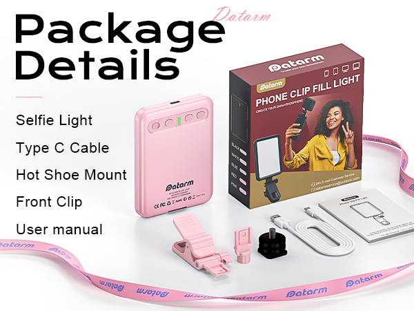 selfie light phone light light for phone pink ring light mother day gift for women