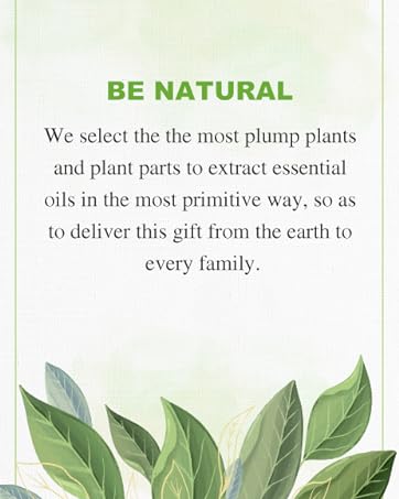 BE NATURAL