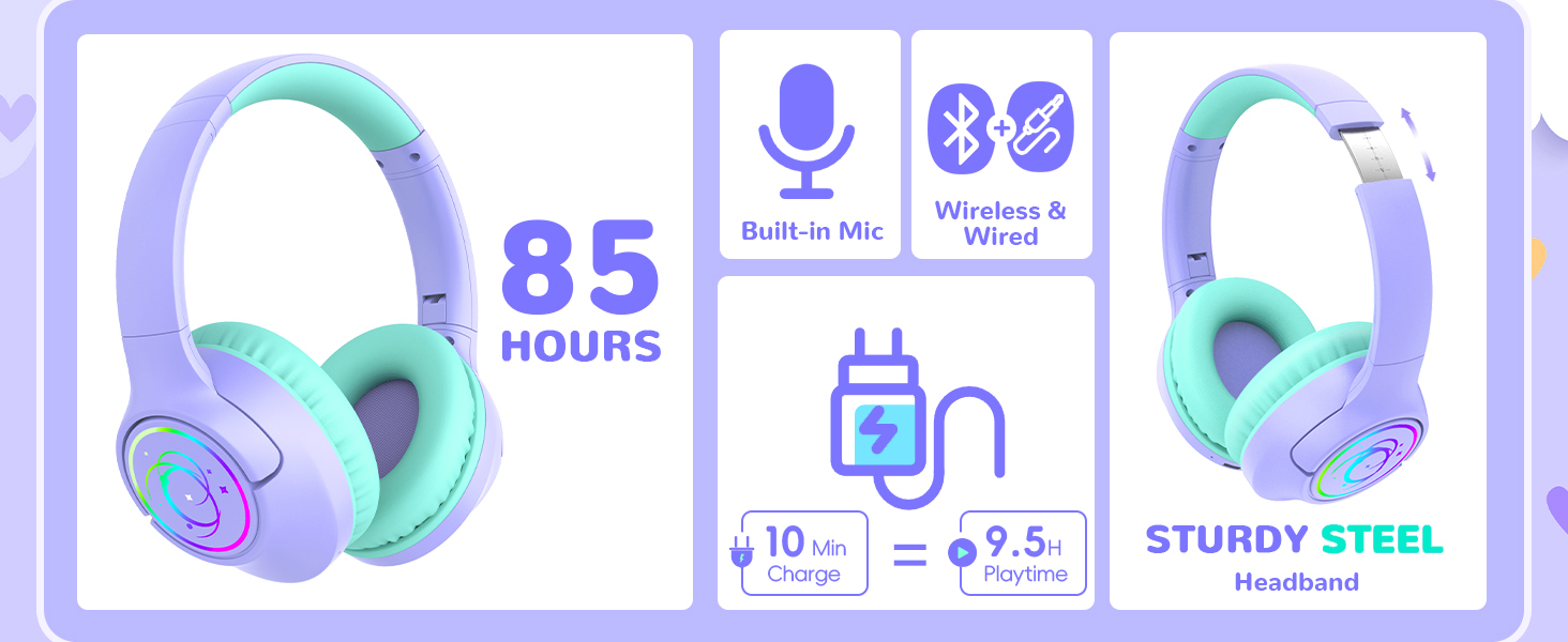 kids headphones Bluetooth