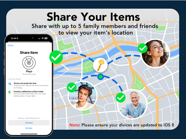 Item Locator for Suitcases Trakcer Tag Locator for Keys Trakcer Tag Locator for Luggage