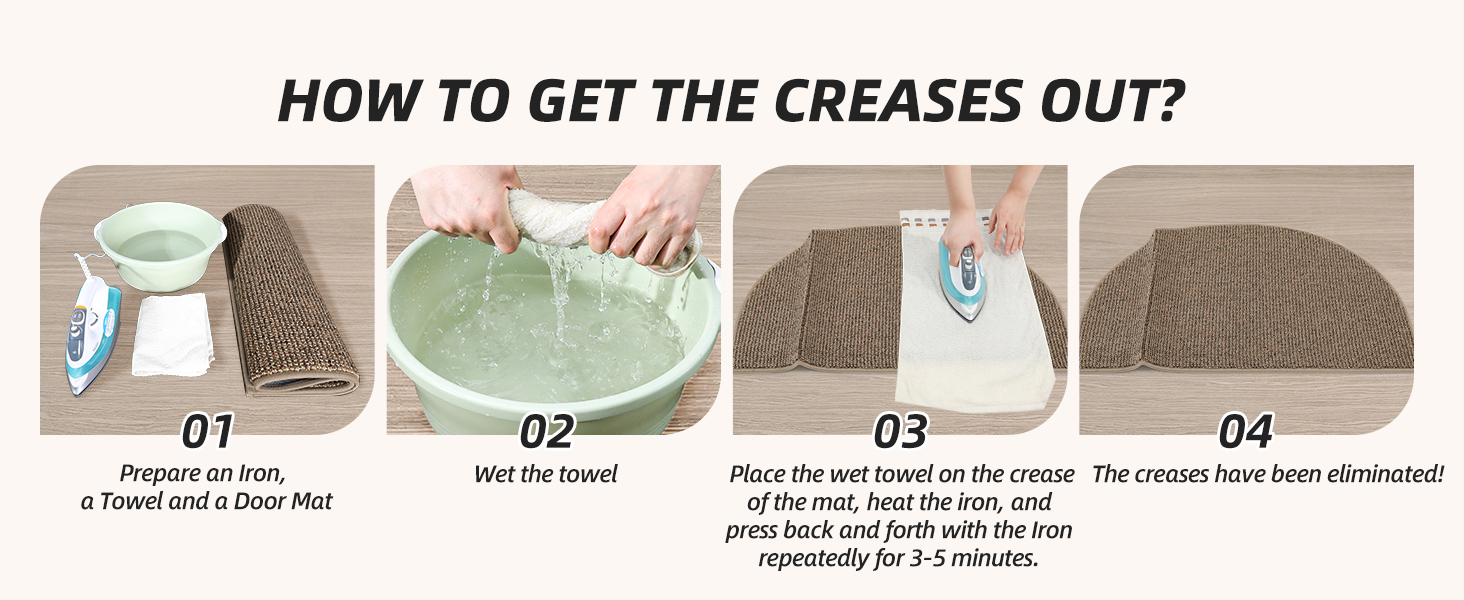Low Profile Washable Front Door Mat