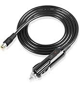 GINTOOYUN 12V DC 8mm Car Cigarette Lighter Cable, DC7909 7.9 x 5.5mm Car Charger Power Supply Cor...
