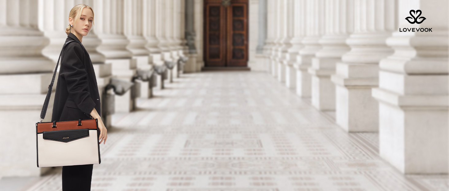 LOVEVOOK laptop tote bag for women