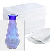 50 Pack Packing Foam Pouches 8x12 inch, Moving Foam Wrap Pouches Protect Mugs, Cups, Glasses and ...