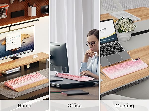 typewriter keyboard wireless gaming mouse wireless wireless lighted keyboard colorful keyboard