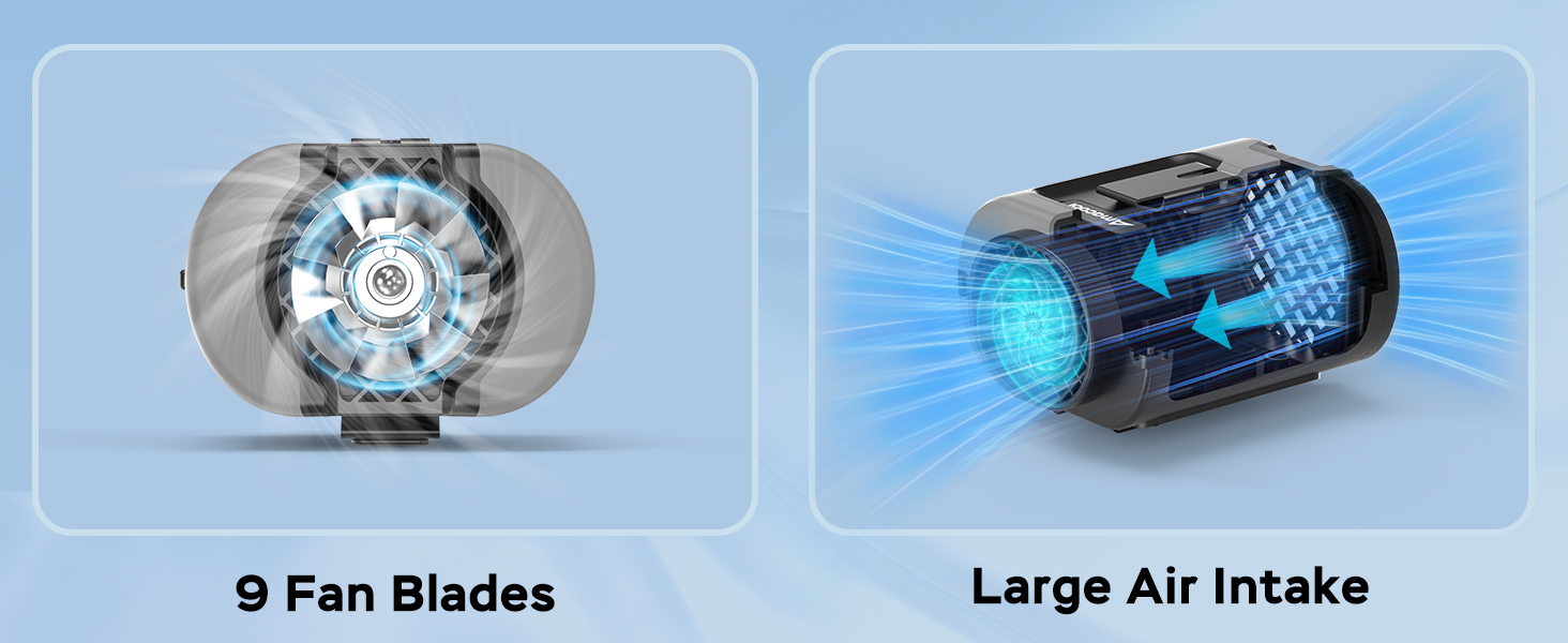 9 fan blades
