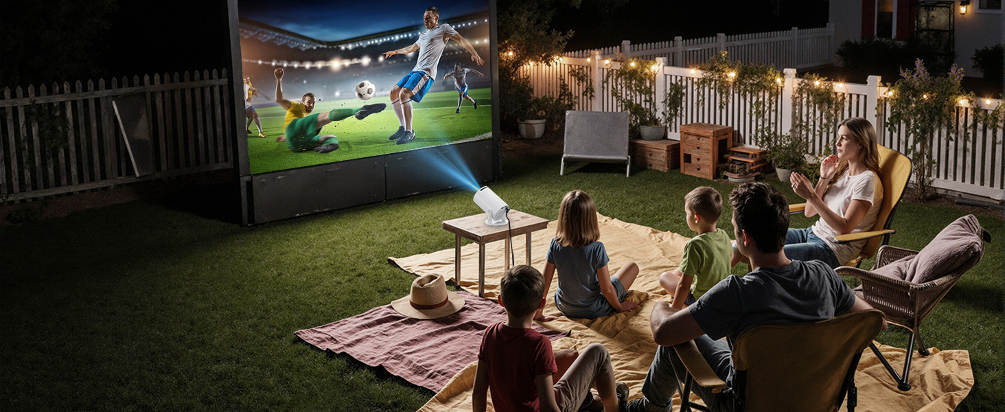 outdoor projector