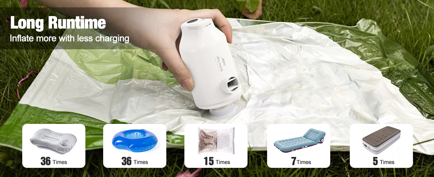 IYES.TOP Mini Portable Air Pump