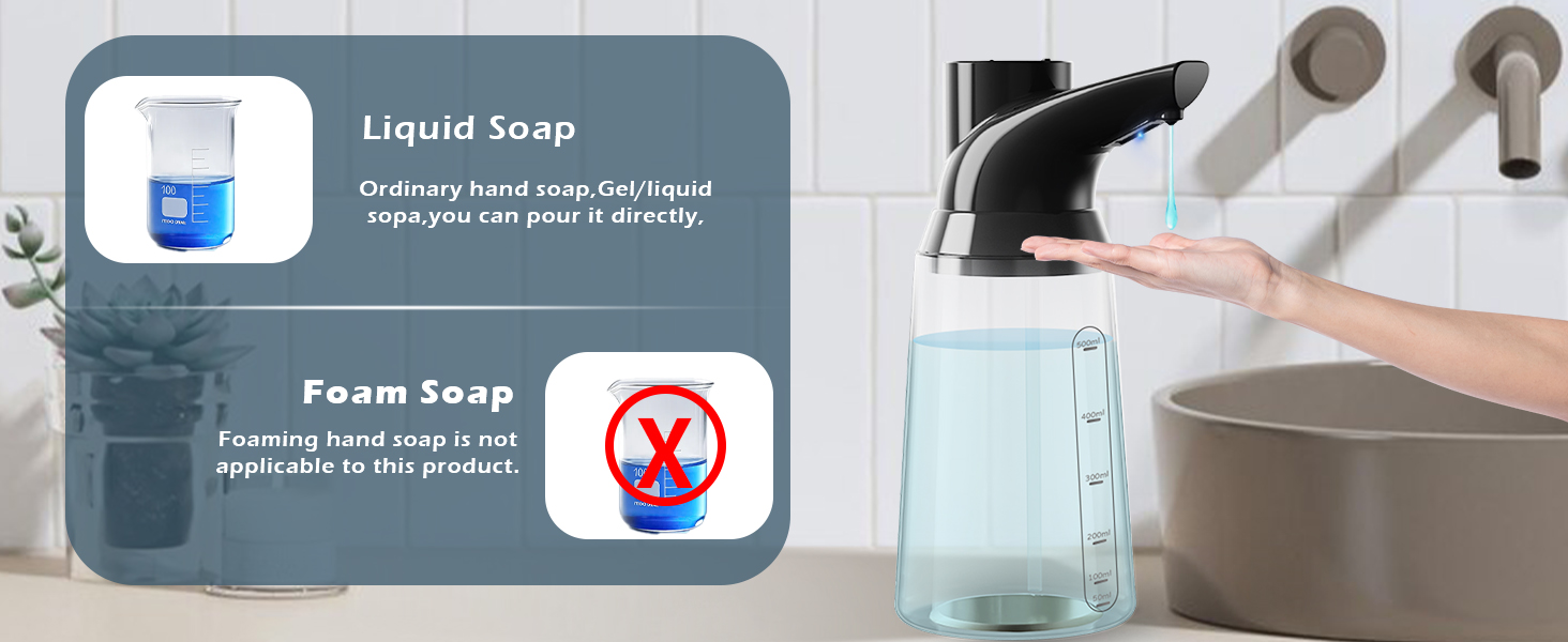 automatic soap dispenser for bathroom