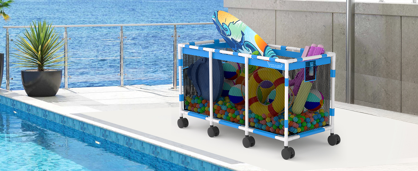 Pool Storage Bin