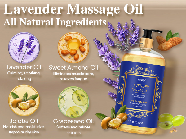 lavender massage oil
