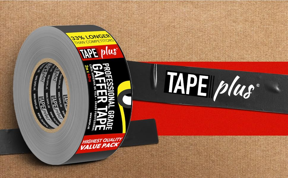 Tape Plus Gaffer Tape - 33% Longer