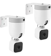 UYODM 2Pack Adhesive Metal Wall Mount Compatible with Blink Mini Pan Tilt Camera, VHB Stick On,No...