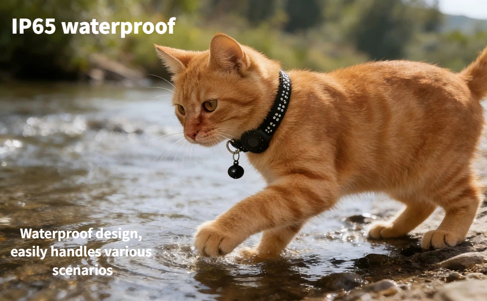 Pet Tracker,GPS Collar for Cats
