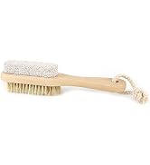 1Pc Callus Corn Foot File Remover Pumice Stone Brush Foot Scrubber Exfoliator Double Side with Pu...
