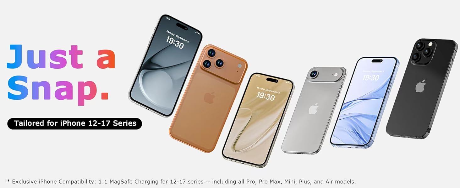 Magnetic charger for iphone