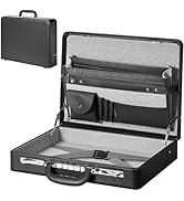 LOCKCURX Briefcases for Men, Anti-Theft Longwave Lock Briefcase with 16 Inch Laptop Compartment, ...