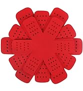 BYKITCHEN Pan Pot Protectors, Larger &amp; Thicker Pan Protector with Stars, Set of 12 and 3 Differen...