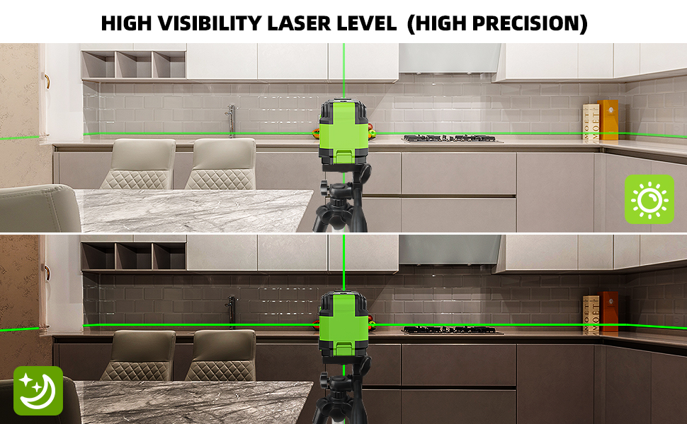 laser level with tripod laser level Picture Hanging laser level self-leveling laser level