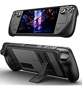 JSAUX Kickstand Case Compatible with Steam Deck/OLED, PC0105 Upgrade The Adjustable Angle Stand S...