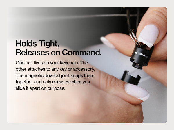 magnetic keychain key holder