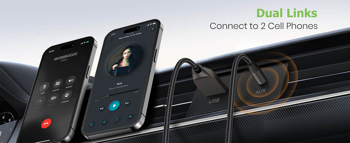 Bluetooth aux adapter