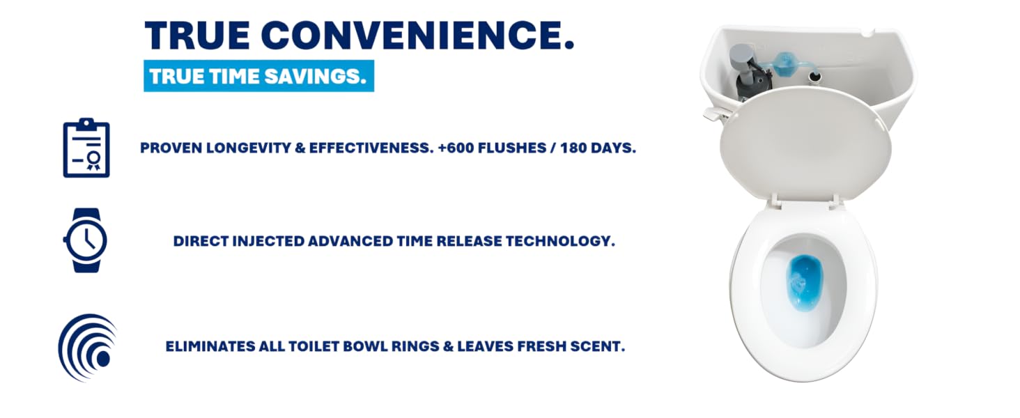 Automatic Toilet Bowl Cleaning System Tablet Puck Blue Tank Bathroom Gel Liquid Stamp Clean Cleaner