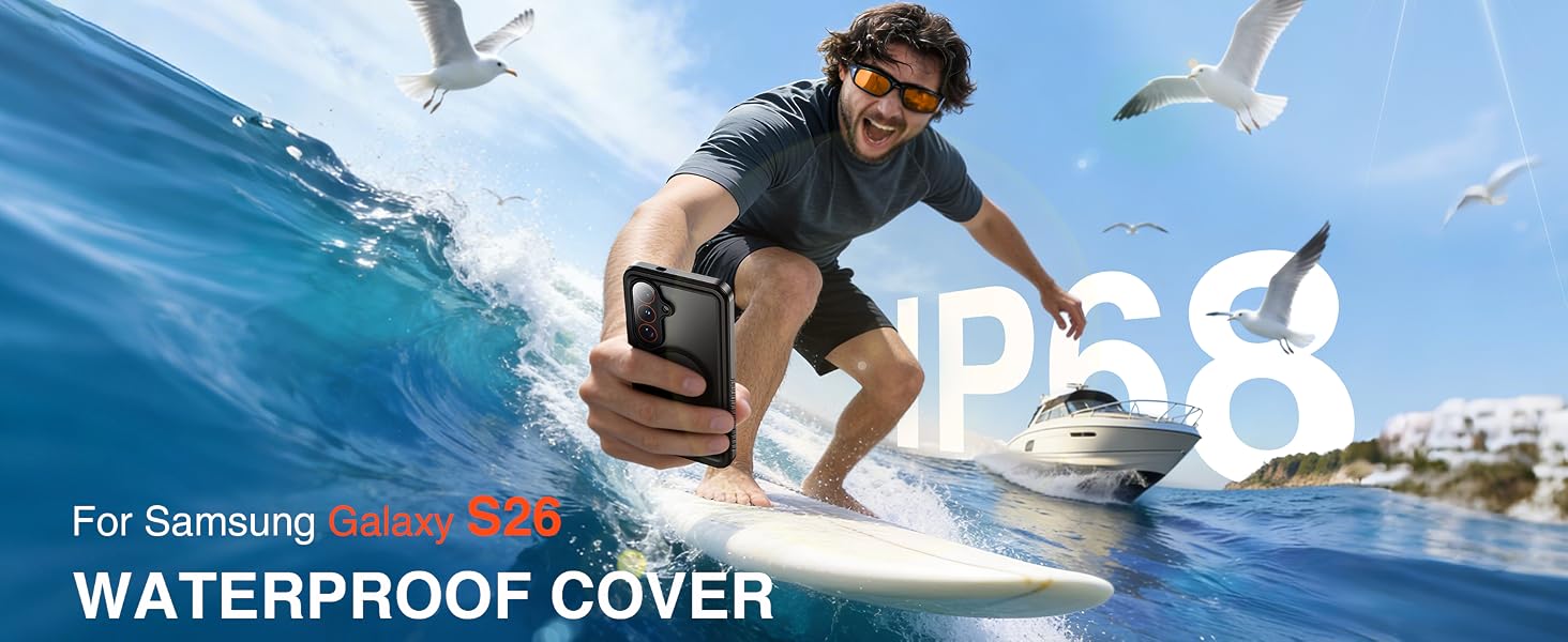 WATERPROOF COVER For Samsung Galaxy S26