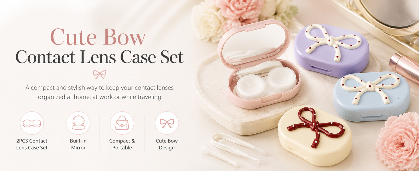 Contact Lens Case Set