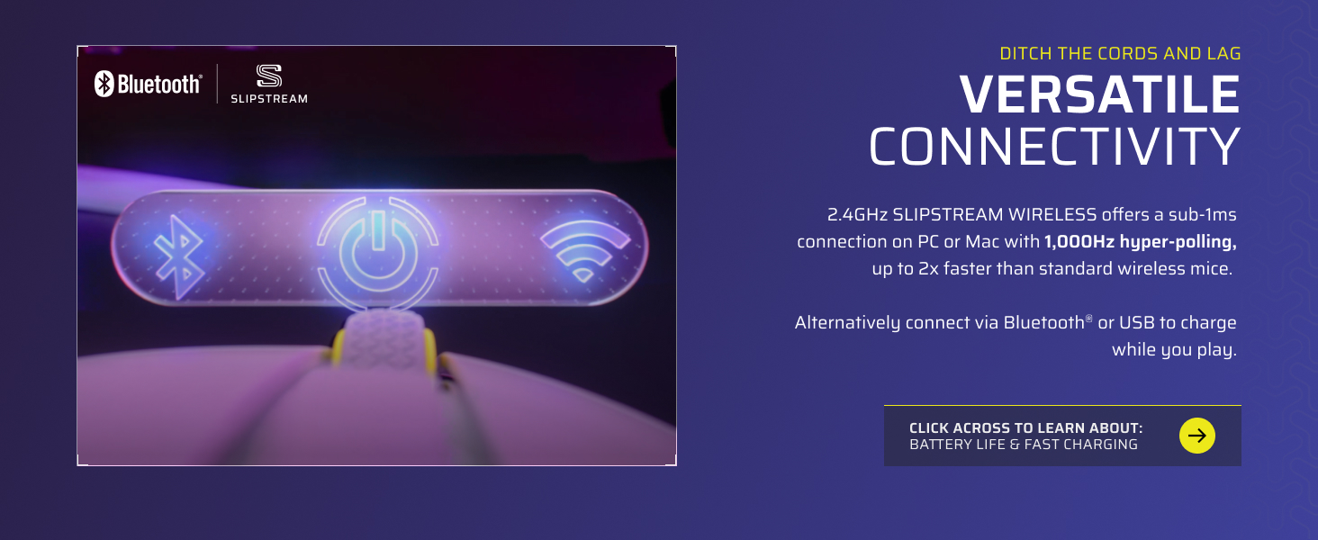 2.4ghz mouse, slipstream wireless, 1k hyper polling, bluetooth mouse, usb mouse