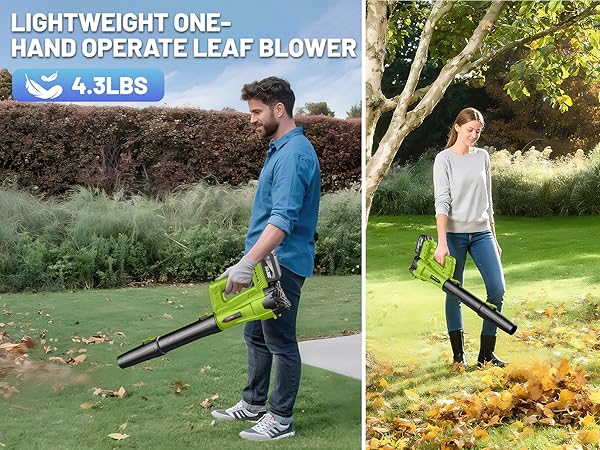 lightweight leaf blower cordless