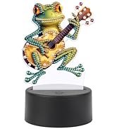 JISHSHAY Diamond Painting Night Light Diamond Art Table Lamps Gem Art LED Lights Gem Painting Des...