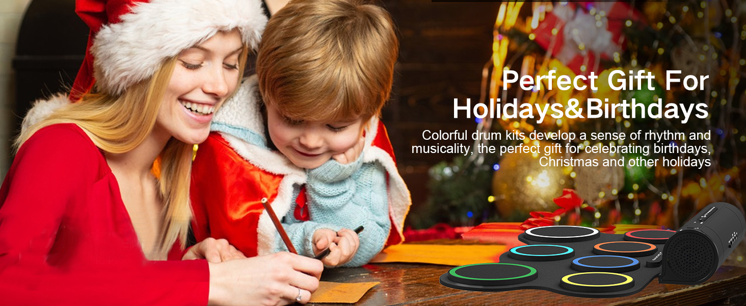 Electronic Drum Pad for Birthday and Christmas holiday