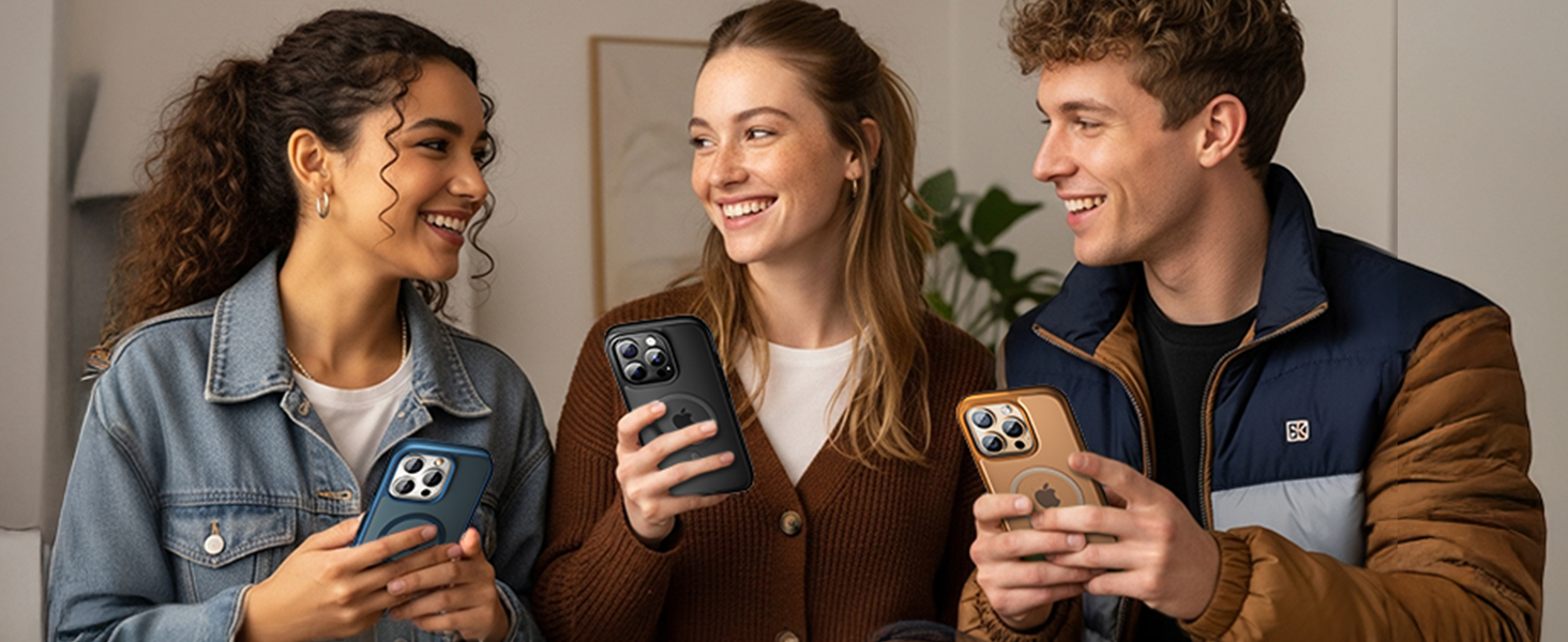 Three-pack phone cases