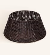 GRANNY SAYS Tree Collar for 9 ft Tree, Christmas Wicker Tree Collar, 32¾" D Christmas Tree Stand,...