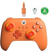 8Bitdo Ultimate C Wired Controller for Xbox with Hall Effect Joysticks and Triggers, RGB Lighting...
