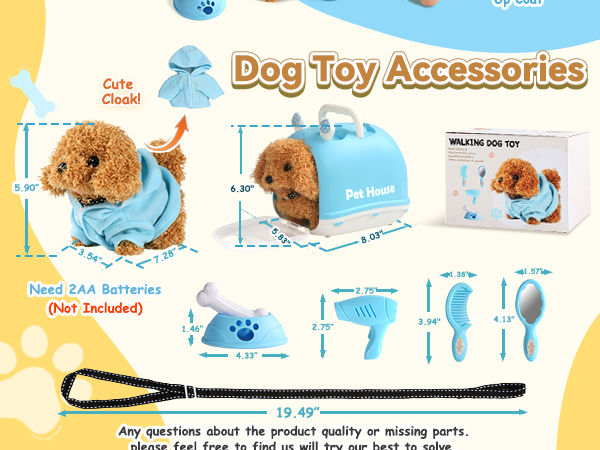 realistic robot puppy