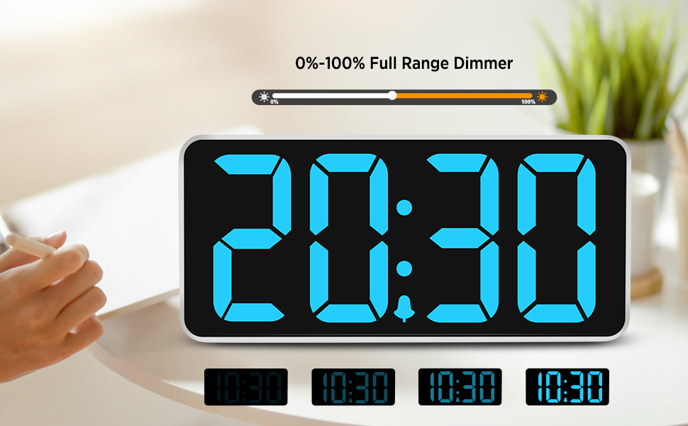 large digital clock