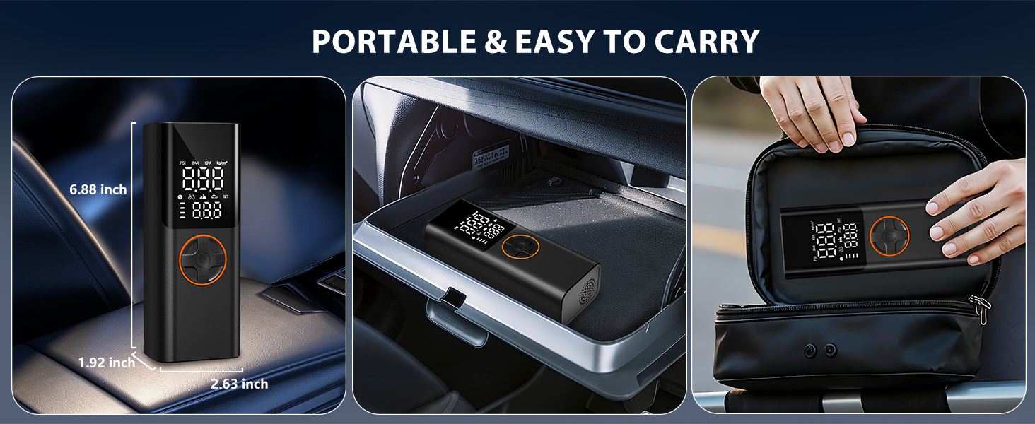 rechargeable tire inflator