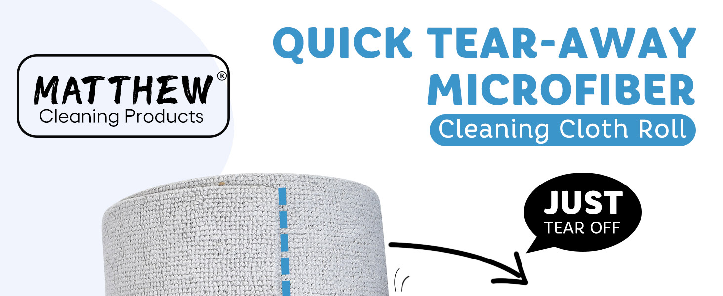 quick tear away microfiber