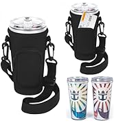 Royal Caribbean Cruise Essentials 2025 – 2-Pack Neoprene Drink Sling + Cruise Card Holder, Hands-...