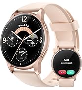 Parsonver Smart Watch for Women(Answer/Make Calls), 5ATM Waterproof Swimming Monitor, 44mm HD Scr...