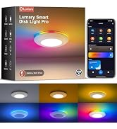 Lumary 5/6 Inch Smart Led Disk Light Pro, Color Changing WiFi Smart Recessed Lighting with RGBAI ...