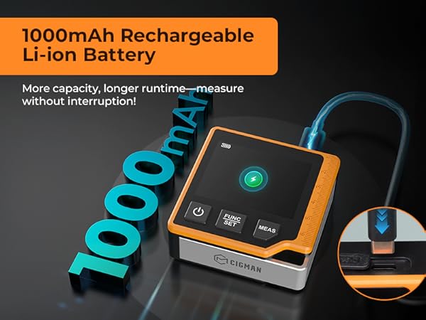 rechargeable laser measuring tool