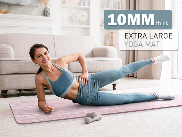 10MM extra thick yoga mat
