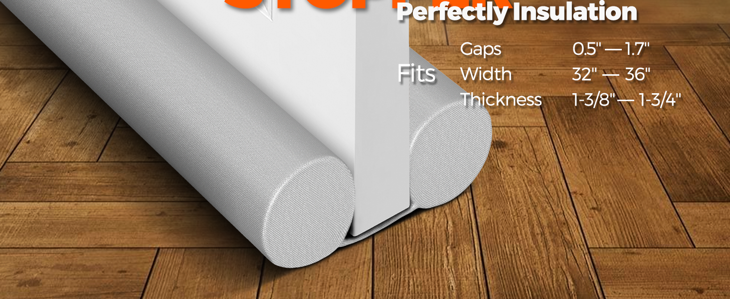 door draft stopper