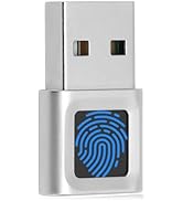 USB Fingerprint Reader Mini Fingerprint Scanner PC Dongle Windows Hello Fingerprint Reader for PC...