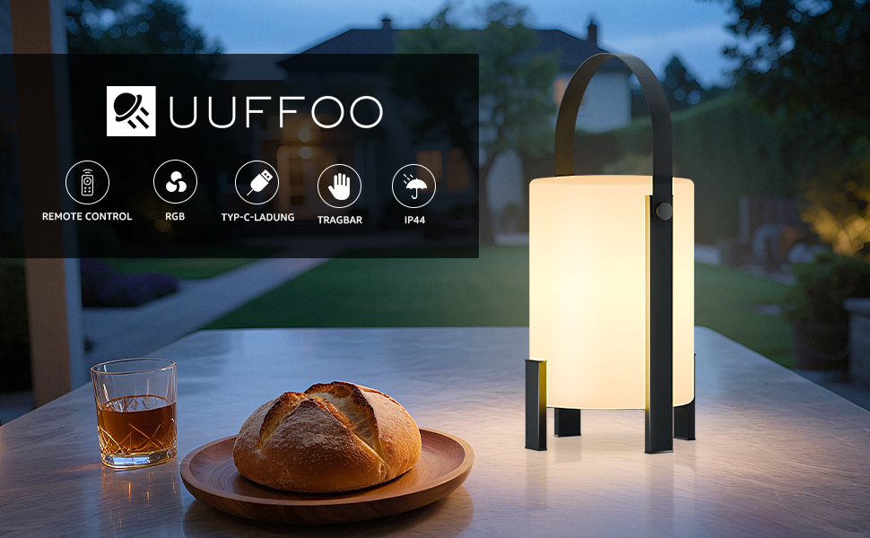 LED Lamp Shower Lamp Rechargeable Lantern